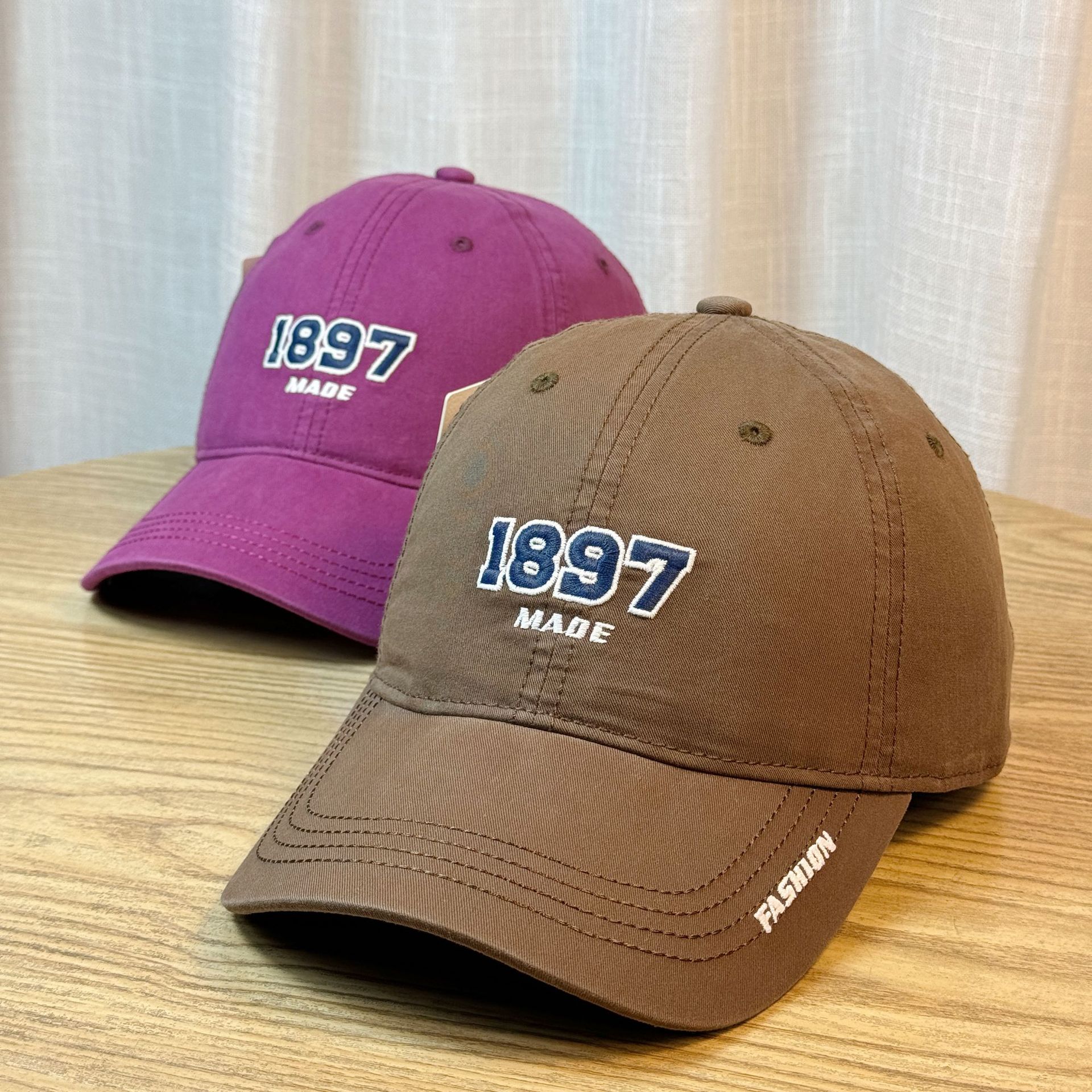 韩版25028甜酷棒球帽子女ins情侣休闲学生百搭软顶鸭舌帽男遮阳帽