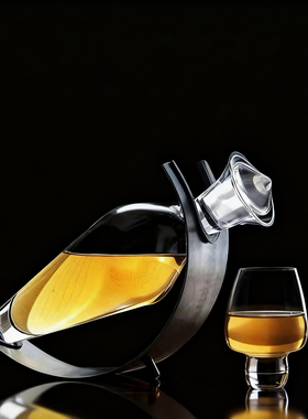 轻奢样板间酒具玻璃现代