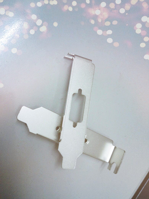 PCI-E半高串口挡板vga显卡挡片小机箱VGA接口挡板 短挡片 8CM