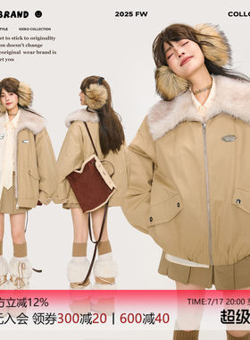 KEIKO巴恩风时髦廓形派克服外套