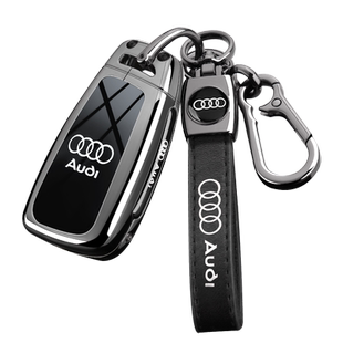 适用于奥迪Q3钥匙套折叠A1 A3 Q2L TT老款A6 Q7 Q5车用保护壳扣男