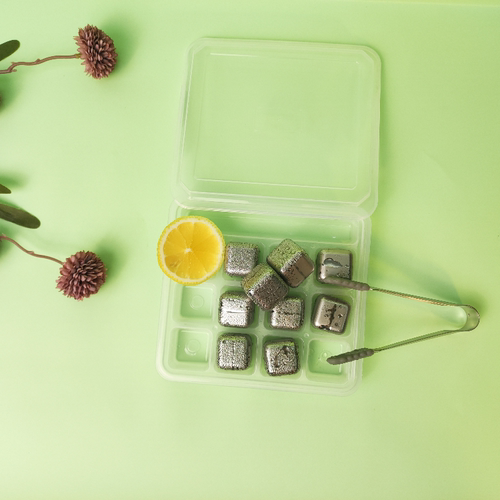 食品级不锈钢冰块威士忌冰球高质量金属冻冰粒304家用小冰酒石