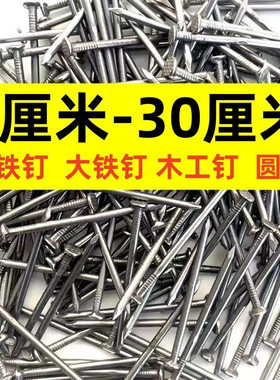 铁钉大全 木工钉建筑钉 手工小细钉家用圆钉洋钉2寸3寸5寸木板钉