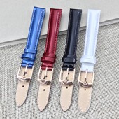 FOLLI FOLLIE芙丽芙丽真皮表带光面漆皮14MM玫瑰金针扣女表配件