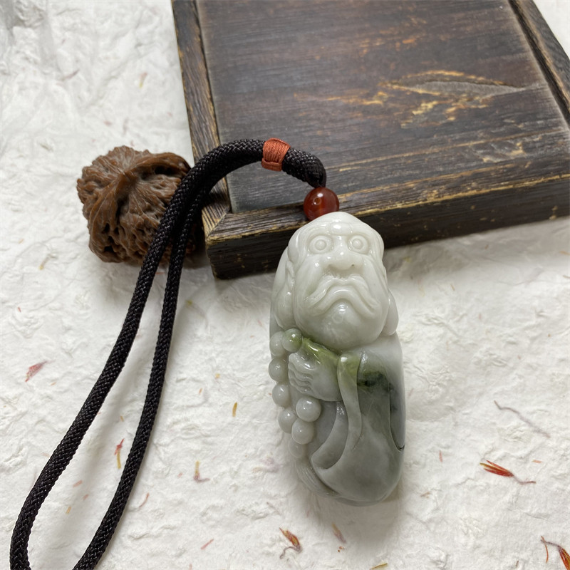 四大名玉南阳独山玉罗汉手把件独玉男士把玩件玉把件送长辈玉礼物