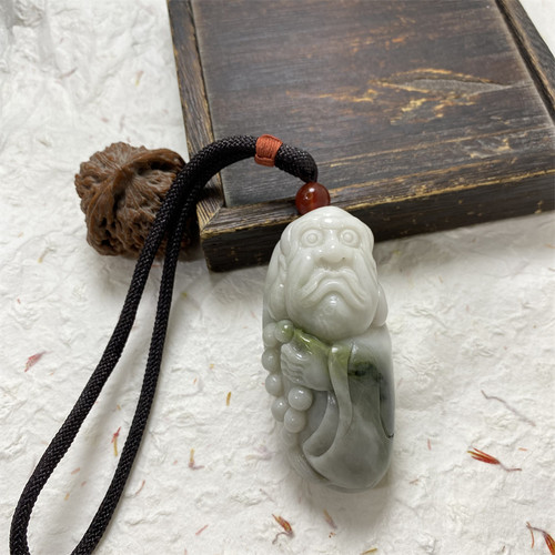 南阳独山玉罗汉手把件男士送礼