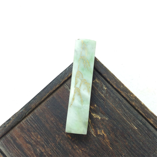 天然玉石南阳独山玉俏色原石摆件印章原料收藏把件手把玉工艺品