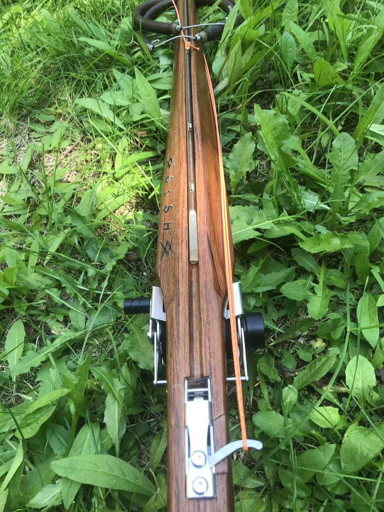 柚木潜水鱼枪 渔猎 射鱼带线轮