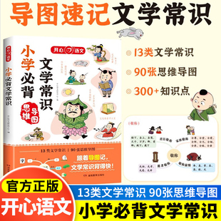 小学生必背文学常识积累大全人教语文知识积累手册中国古代现代国外文学题库集锦注释赏析古诗词同步的文化梳理基础强化训练小升初