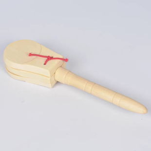 打击乐器西班牙木质响板手拍板响拍幼儿园早教教具木质响板圆舞板