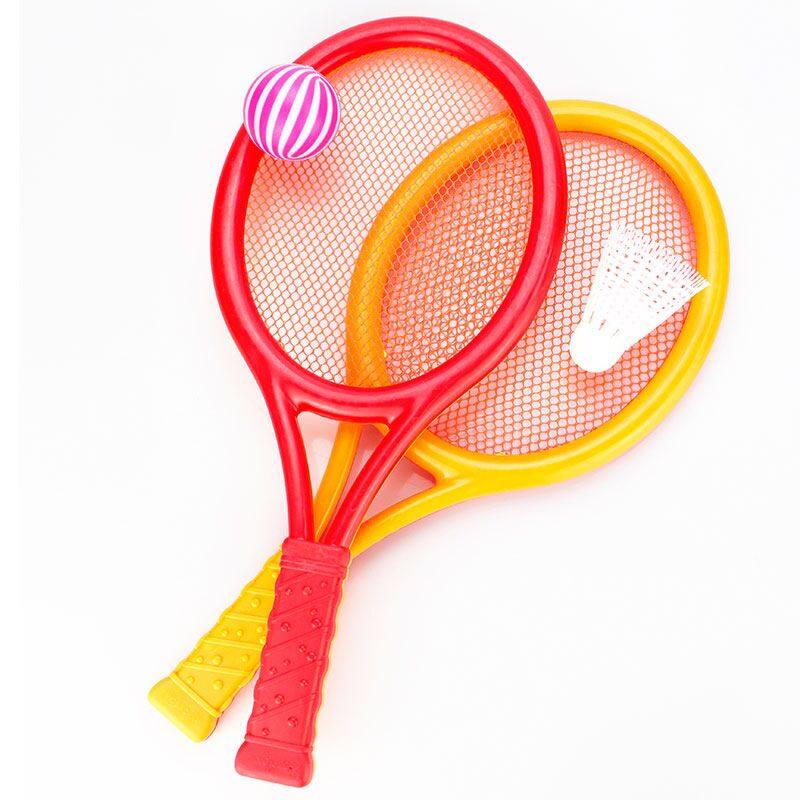 羽毛球拍幼儿网球拍儿童游戏玩具婴儿健身宝宝2-5岁户外运动礼物|ruв категории игрушка/коляска/головоломка/блоки/модель, спорт на открытом воздухе/досуг/традиционные игрушки, игры с мячом игрушки/игры с мячом - от Buy2taobao.com для оказания профессиональной услуги покупки агента Taobao