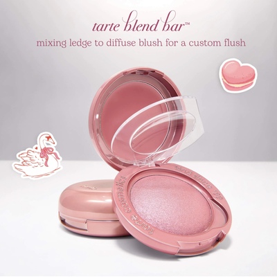 预*定 新品Tarte马卡龙腮红macaron duo双色膏状粉状光泽2.8g