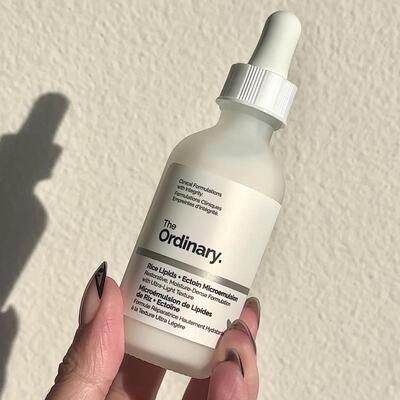 预*定新品The ordinary rice lipids+ection米脂微乳液保湿精华霜