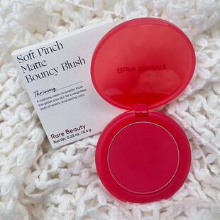 预*定Rare beauty赛琳娜25新品霜转粉质地土豆泥哑光腮红膏 6.4g