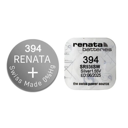 RENATA394瑞士手表电池SR936SW适用于斯沃琪天梭小纽扣电子 AG9
