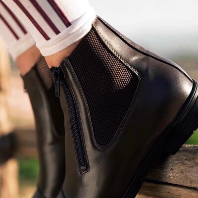 意大利马术短靴安全性骑马