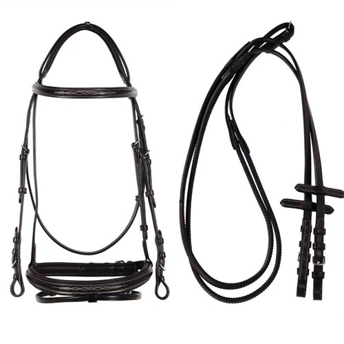 Equestro 水勒缰绳套装马术水勒马术缰绳马术装备帕兰丁马具