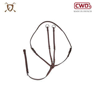 法国cwd进口马胸带低头革ma01 马匹装备 马术用品 马术配件