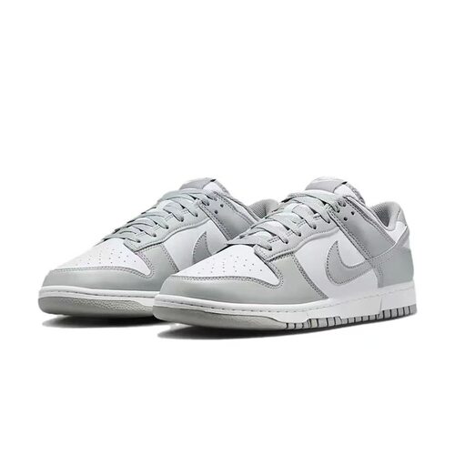 Nike耐克男鞋Dunk Low 白灰 轻便百搭低帮休闲运动板鞋HF5441-105