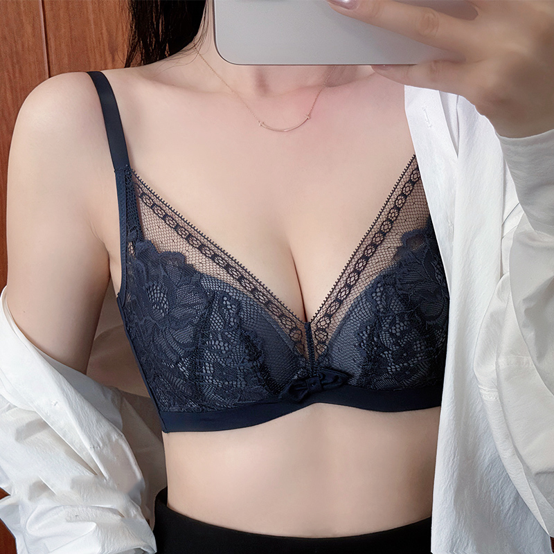 梧桐本色性感蕾丝小胸加厚