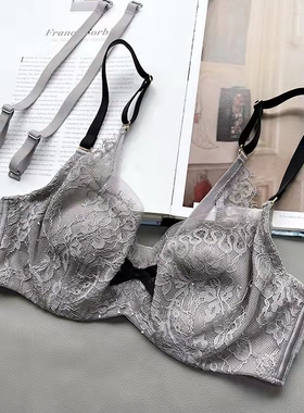 PLATANE梧桐本色文胸暮夏系列性感蕾丝超薄大胸显小内衣WN22131