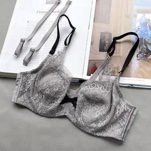 PLATANE梧桐本色文胸暮夏系列性感蕾丝超薄大胸显小内衣WN22131