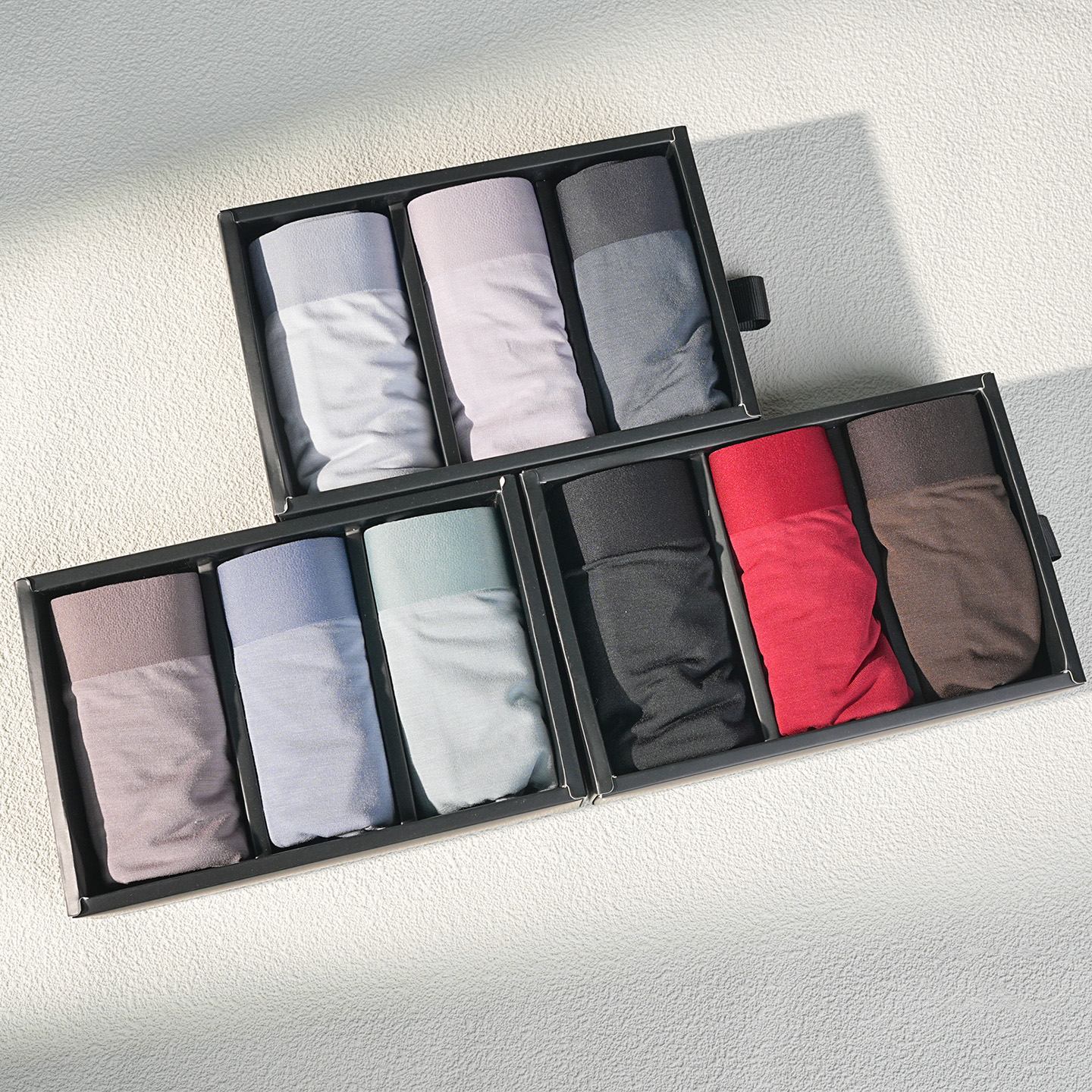 梧桐本色男士莫代尔平角裤