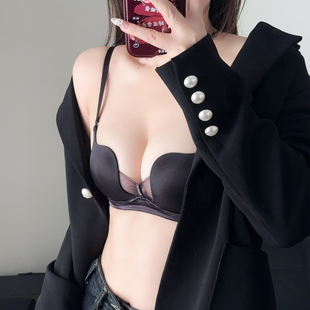 梧桐花开文胸小胸中厚聚拢有型贝壳杯光面无痕隐形内衣HN65204