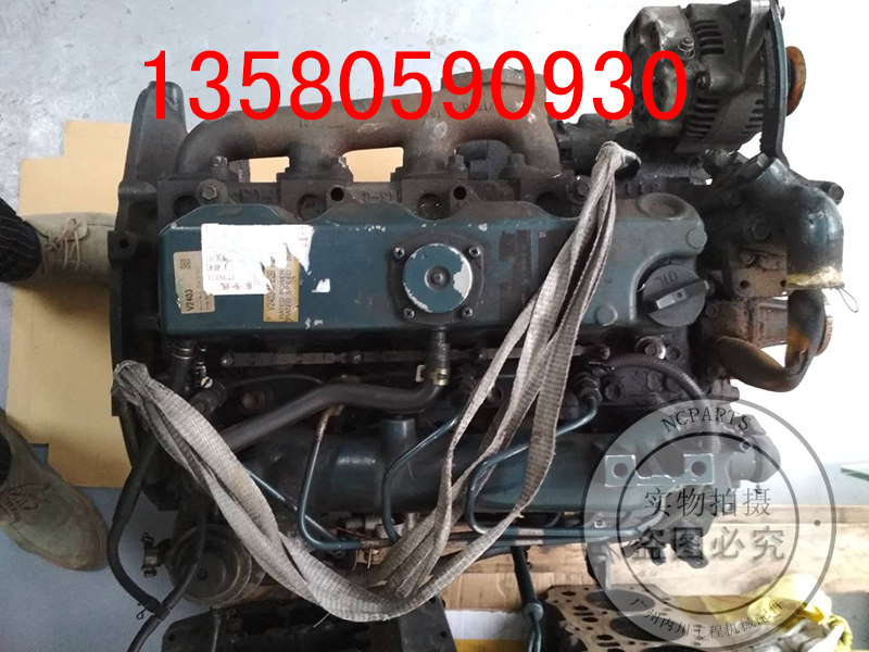 V2403二手发动机总成久保田旧机头缸体曲轴连杆活塞环缸床垫马达