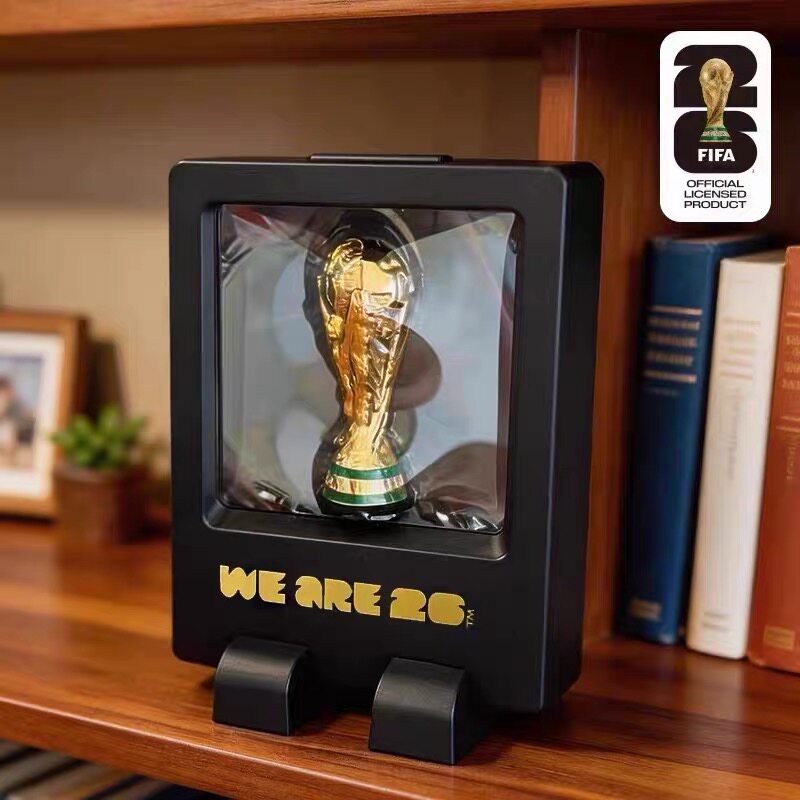 【官方正品】 2026美加墨世界杯世界杯框架3D金杯4.5cm