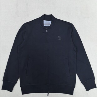 意大利奢品 男款棒球领 珠地棉 春季新款卫衣夹克外套