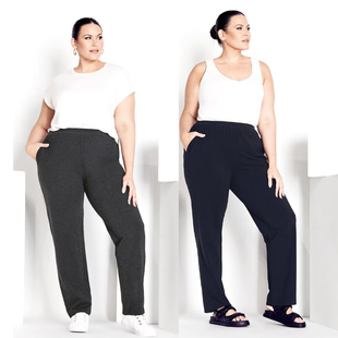 300 200 400斤 直筒长裤 2725欧美外贸原单胖MM特大码