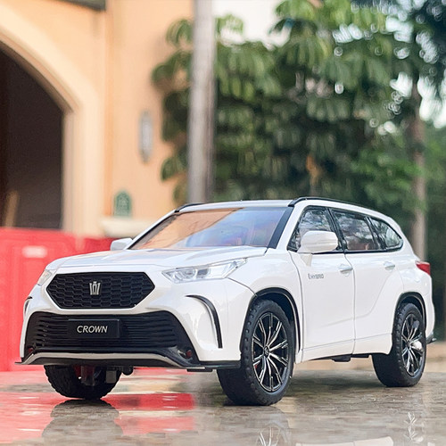 合金丰田皇冠陆放汽车模型玩具车