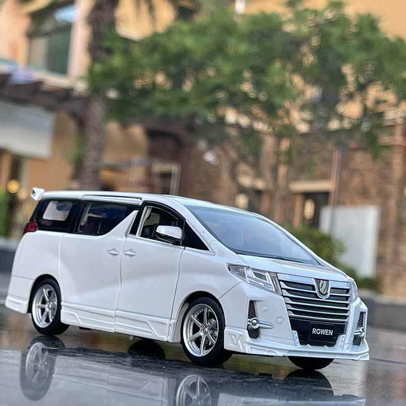 jk限量500台礼盒1/32香港埃尔法vip精致版合金小汽车模型收藏摆件