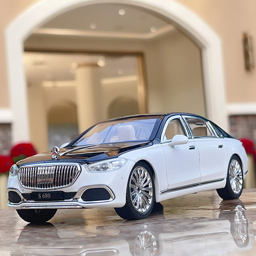 奔驰迈巴赫S680合金模型摆件玩具