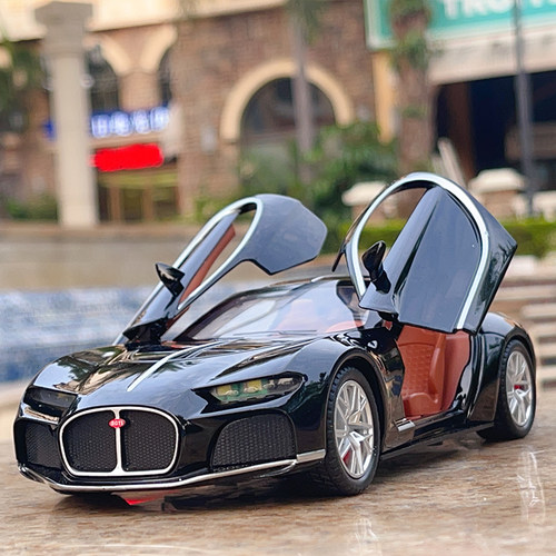 布加迪汽车模型玩具车合金跑车