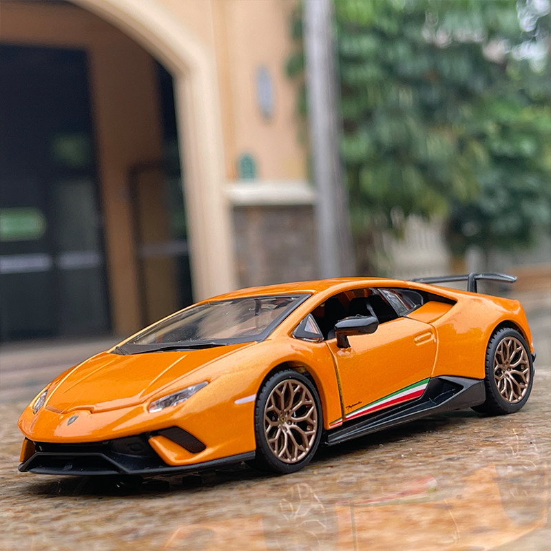 比美高1:32兰博基尼huracan飓风汽车模型仿真合金声光男孩玩具车