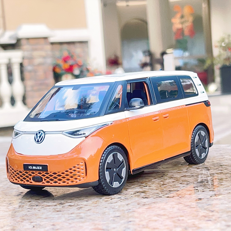 美驰图大众面包车汽车模型玩具车