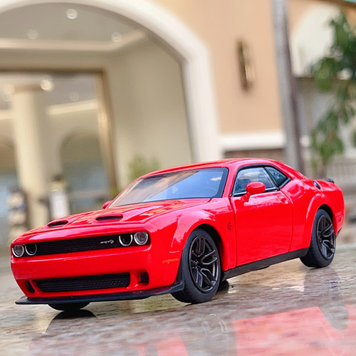 JKM道奇挑战者RT肌肉车合金玩具