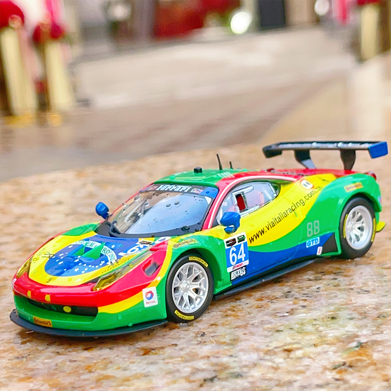 比美高法拉利仿真汽车模型玩具车