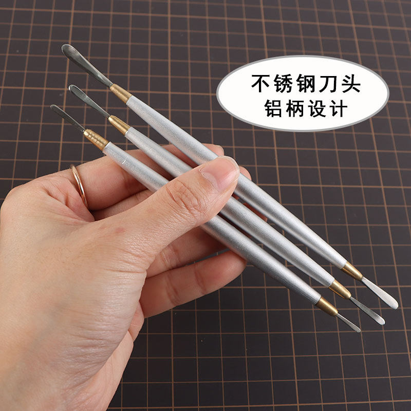 粘土双头开眼软陶ob11自制抹刀