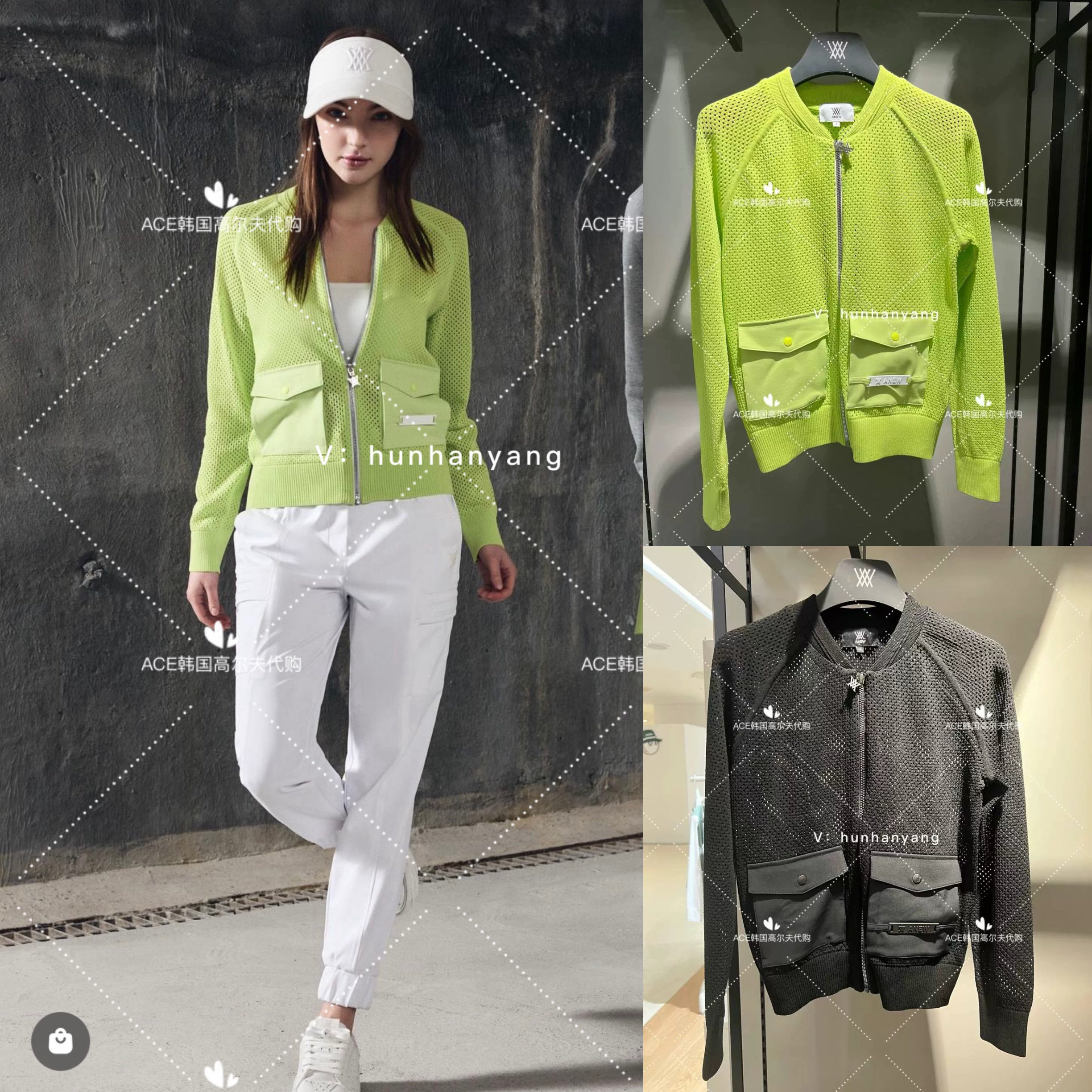 韩国高尔夫代购女士服装24春季