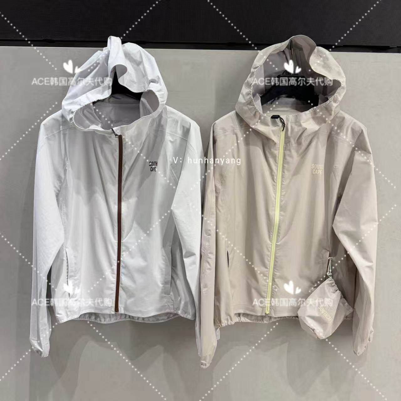 SouthCape高尔夫雨衣女士26夏