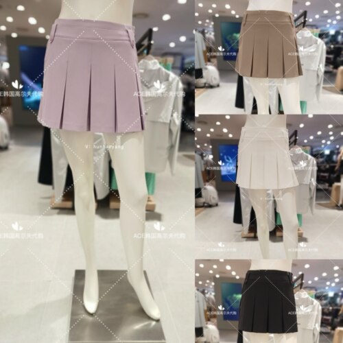 女士高尔夫服装26秋季裙子