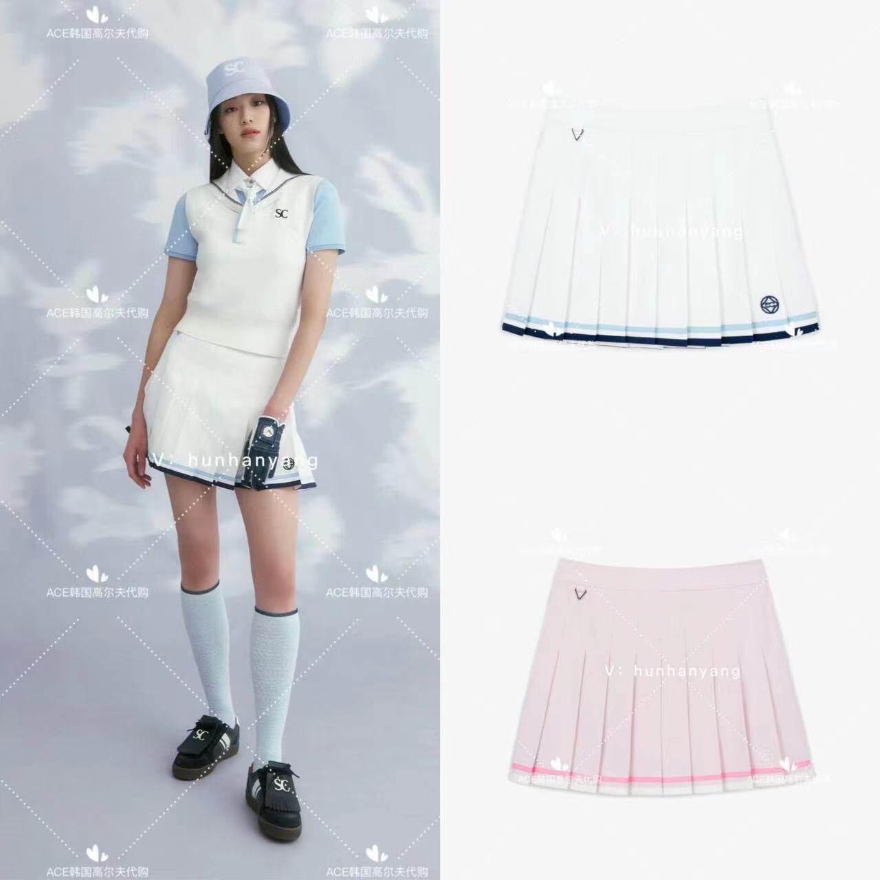 SouthCape女士高尔夫服装24夏季