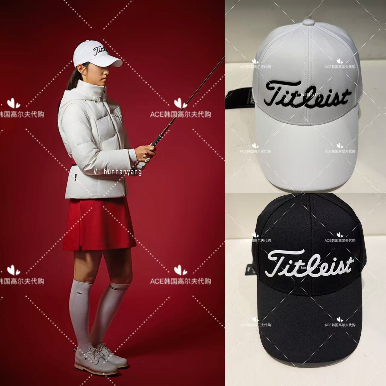 Titleist泰特利斯高尔夫球帽女
