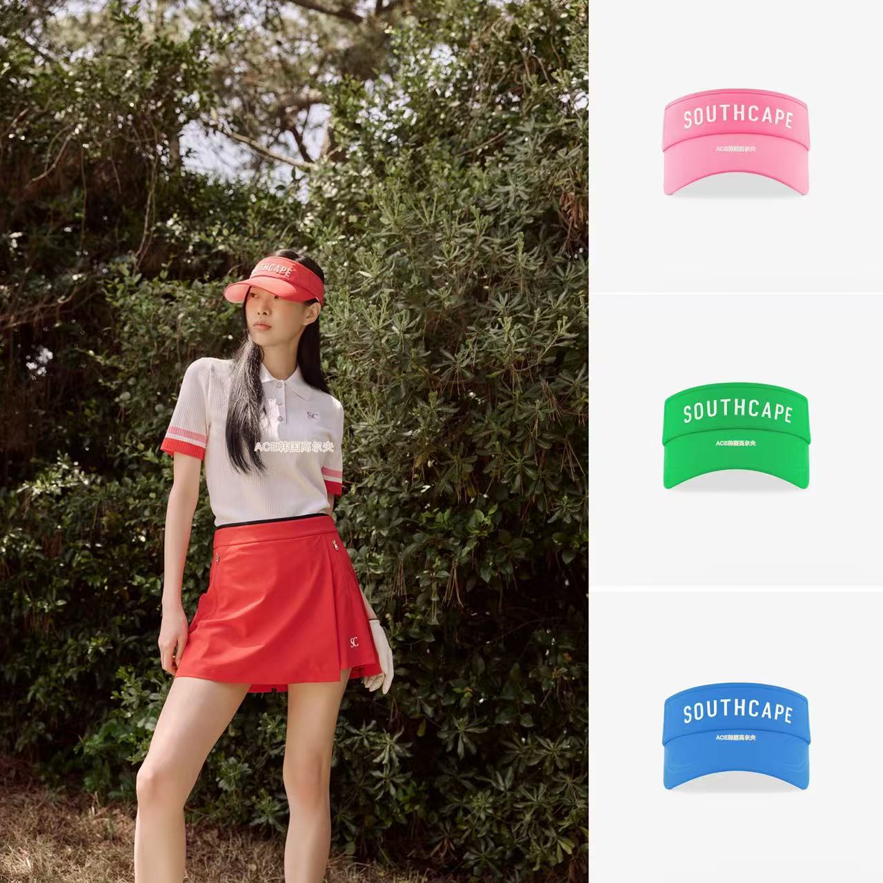 SouthCape女士高爾夫球帽25夏季