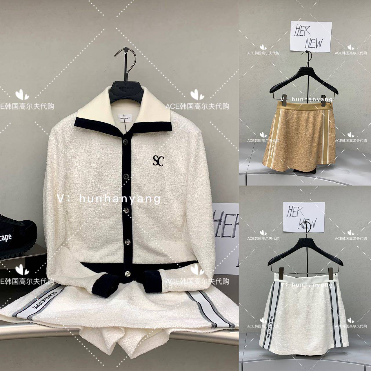 SouthCape女士高尔夫裙裤
