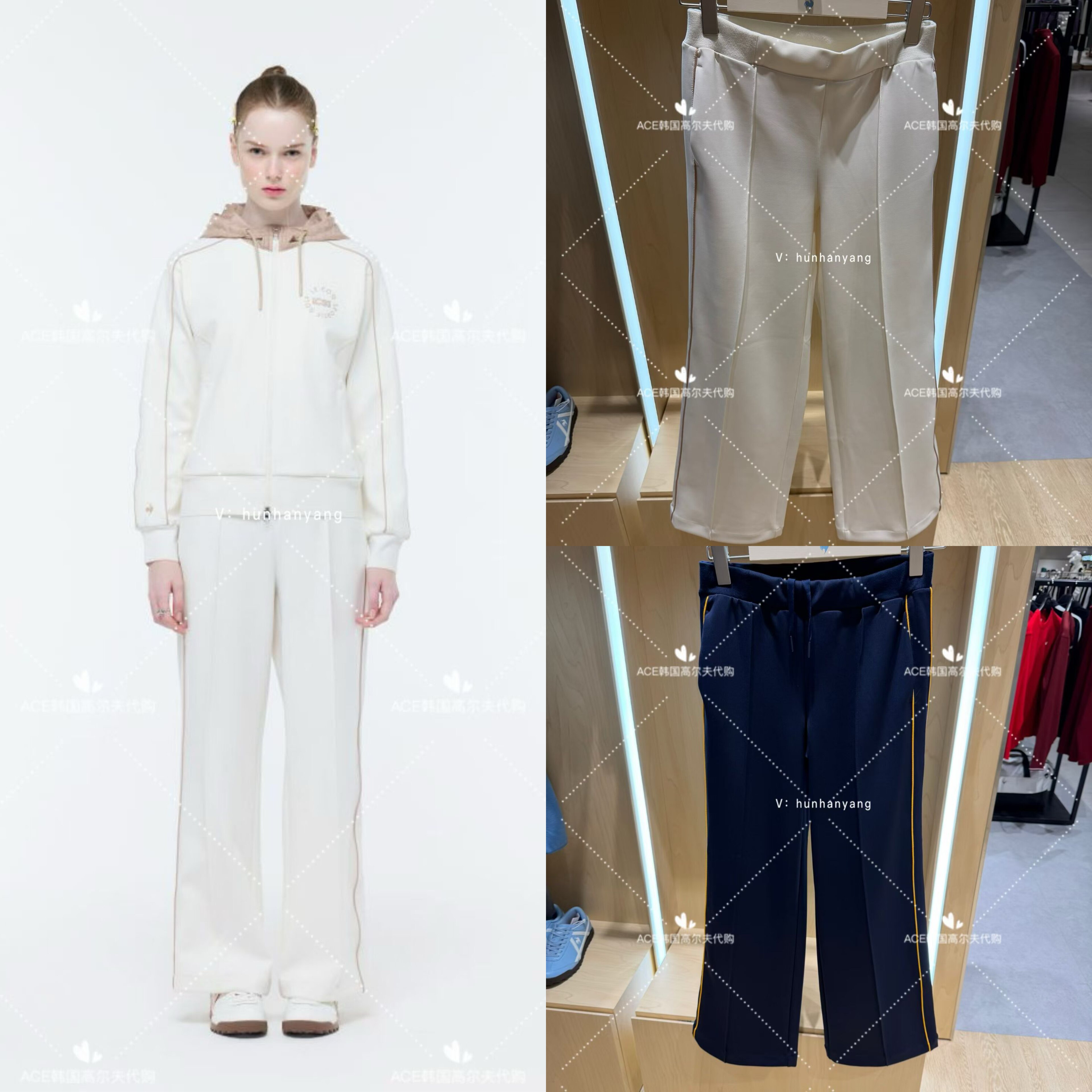女士高尔夫服装25冬季裤子