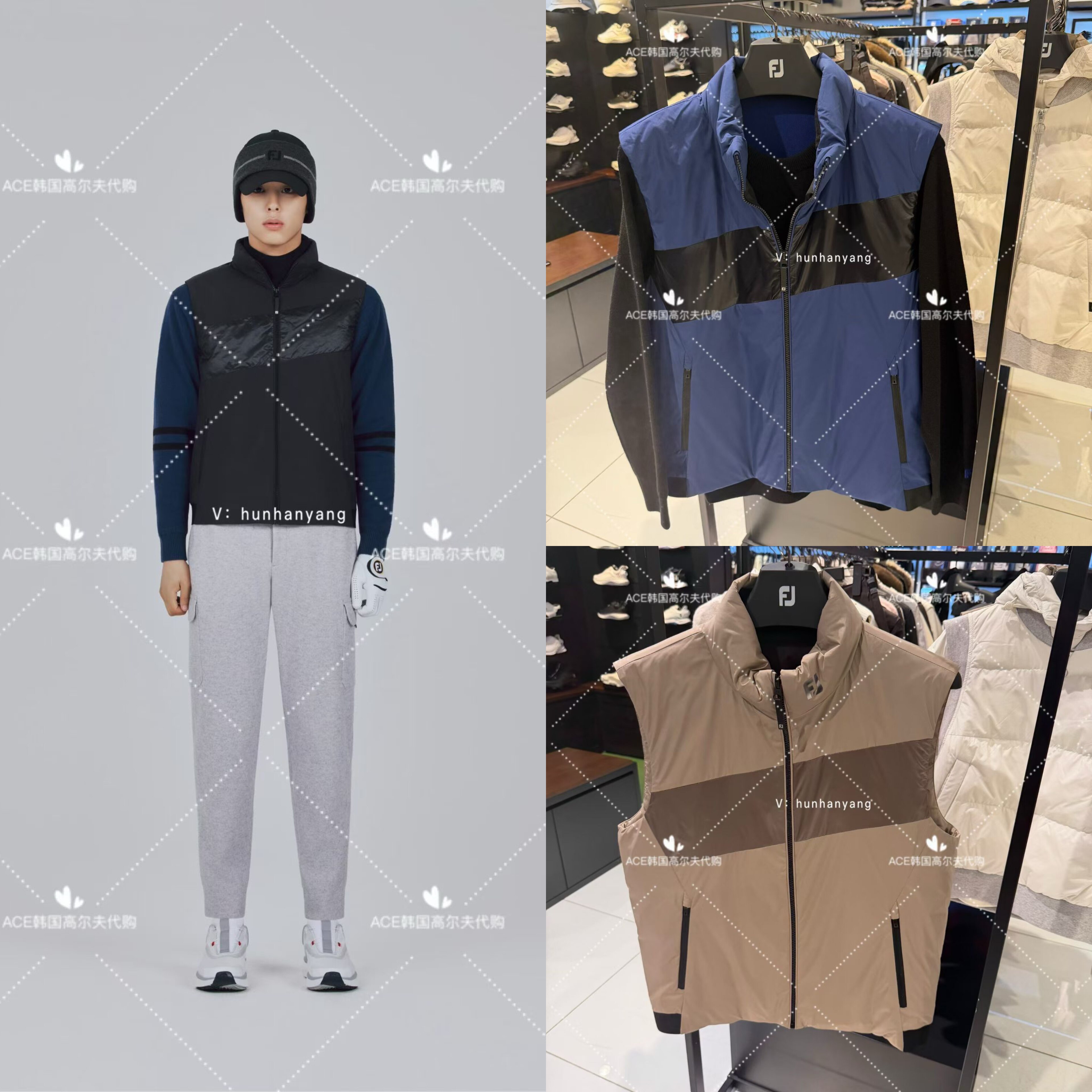 男士高尔夫球服25冬季上衣